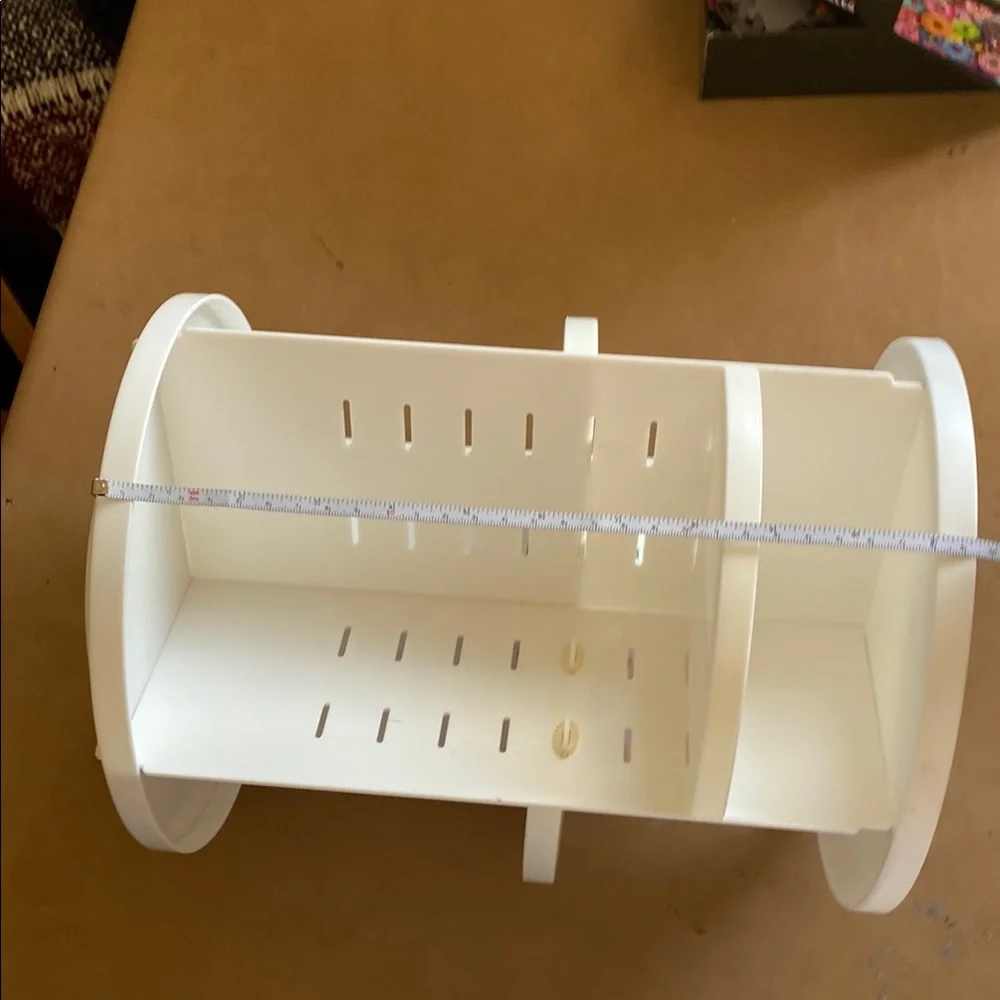 White Rotating Organizer